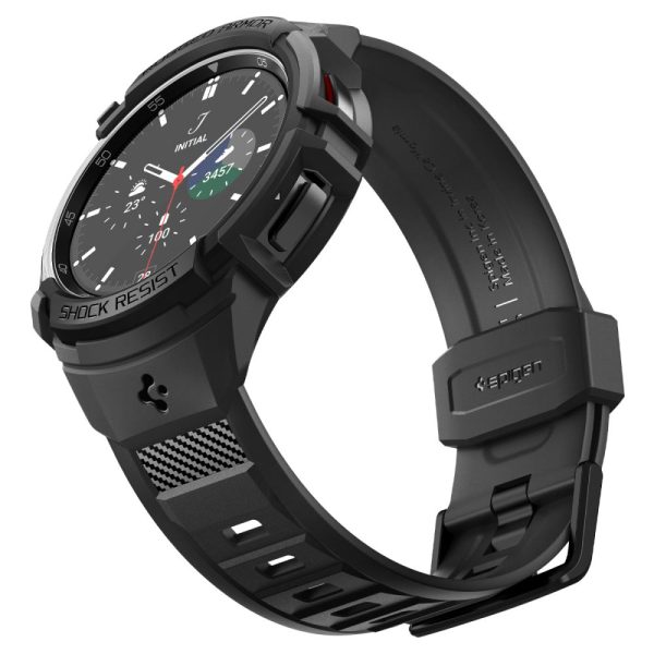 SPIGEN RUGGED ARMOR PRO GALAXY WATCH 6 CLASSIC (47 MM)  BLACK - Image 9